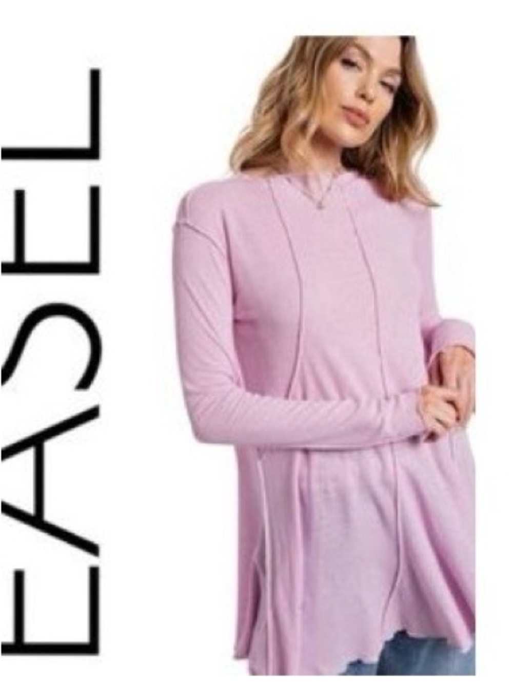257:  EASEL NWT TOP LILAC ROSE (R2M)